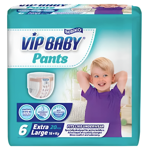 Pañal Pants Extra Large - Talla 6 - Vip Baby
